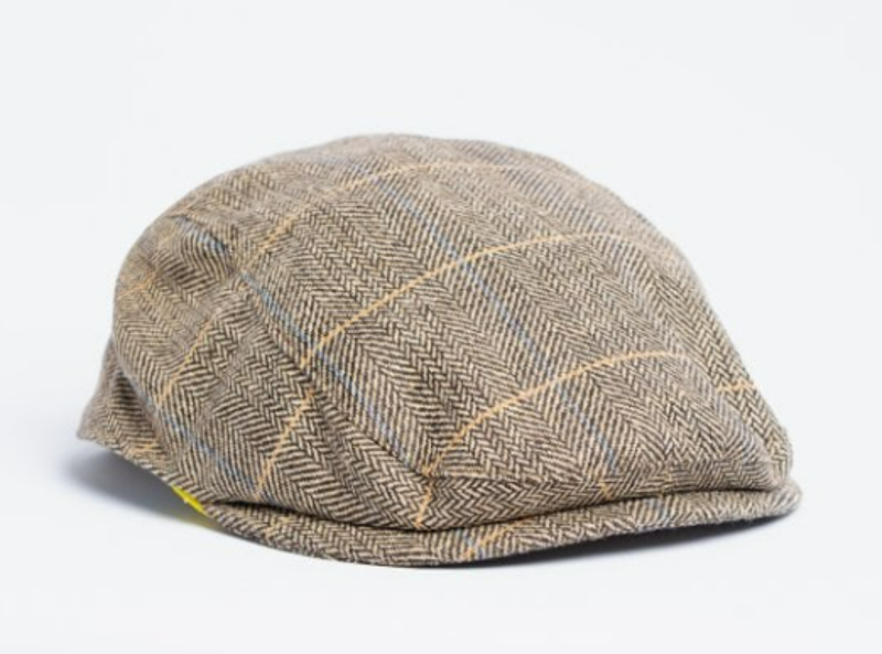 Cavani Albert Brown Tweed Look Slim Fit Jacket-8